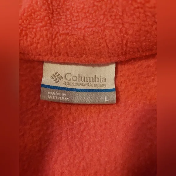 Columbia Women's Cozy Vibrant Pink Fleece Ski Jacket - Picture 3 of 6